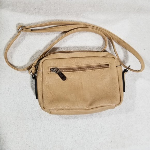 Roots NWOT tan crossbody bag - Picture 2 of 5